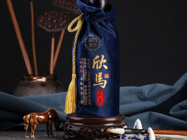 燙印長(zhǎng)絨  酒布袋